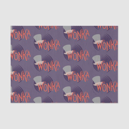 Wonka Spiral Logo Tissuepapier (Voorkant)