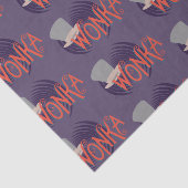 Wonka Spiral Logo Tissuepapier (Detail)