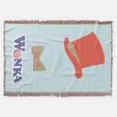 Wonka Top Hat & Bow Stropdas Deken (Voorkant)
