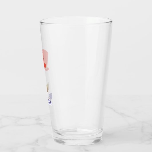 Wonka Top Hat & Bow Stropdas Glas (Links)