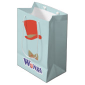 Wonka Top Hat & Bow Stropdas Medium Cadeauzakje (Voorkant Gekanteld)