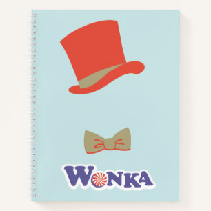 Wonka Top Hat & Bow Stropdas Notitieboek