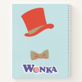 Wonka Top Hat & Bow Stropdas Notitieboek (Achterkant)