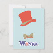 Wonka Top Hat & Bow Stropdas Notitiekaartje (Voorkant)