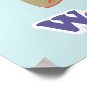 Wonka Top Hat & Bow Stropdas Poster (Hoek)