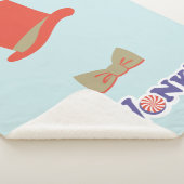 Wonka Top Hat & Bow Stropdas Sherpa Deken (3/4)