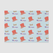 Wonka Top Hat & Bow Stropdas Tissuepapier (Voorkant)