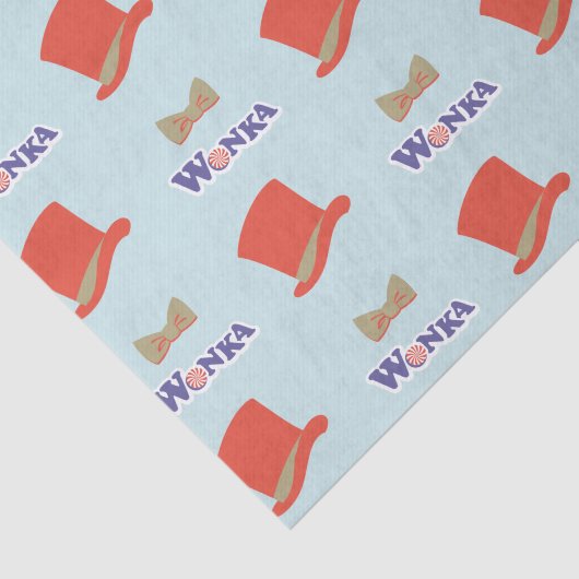 Wonka Top Hat & Bow Stropdas Tissuepapier (Detail)