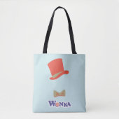 Wonka Top Hat & Bow Stropdas Tote Bag (Voorkant)