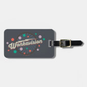 Wonkavision Logo Bagagelabel (Voorkant horizontaal)