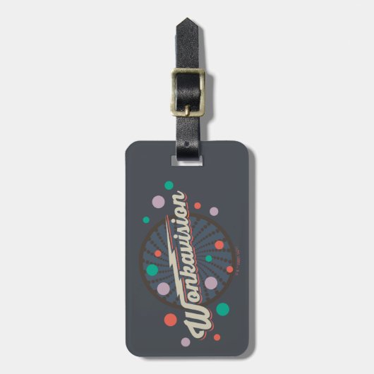 Wonkavision Logo Bagagelabel (Voorkant verticaal)