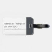 Wonkavision Logo Bagagelabel (Achterkant horizontaal)