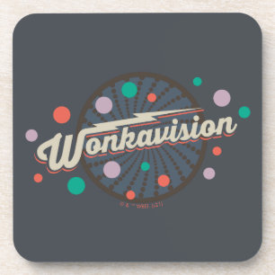 Wonkavision Logo Bier Onderzetter