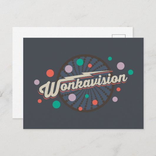 Wonkavision Logo Briefkaart (Voorkant / Achterkant)