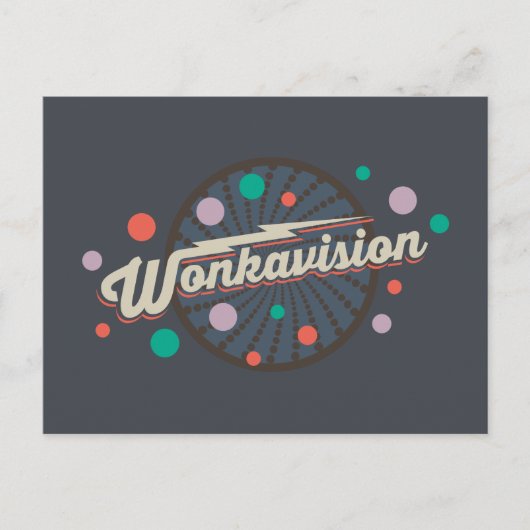 Wonkavision Logo Briefkaart (Voorkant)