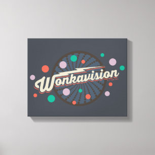 Wonkavision Logo Canvas Afdruk