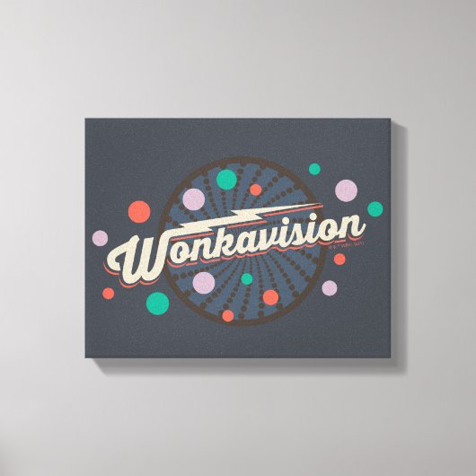 Wonkavision Logo Canvas Afdruk (Voorkant)