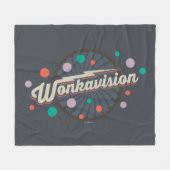 Wonkavision Logo Fleece Deken (Voorkant (Horizontaal))