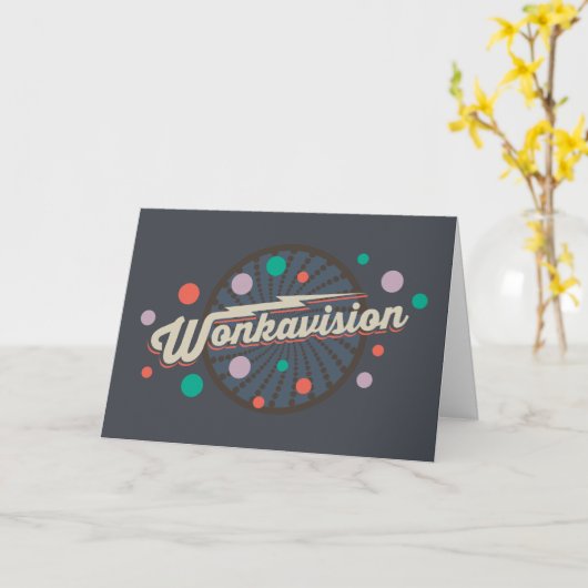Wonkavision Logo Kaart (Gele Bloem)