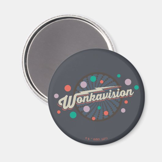 Wonkavision Logo Magneet (Voorkant / Achterkant)