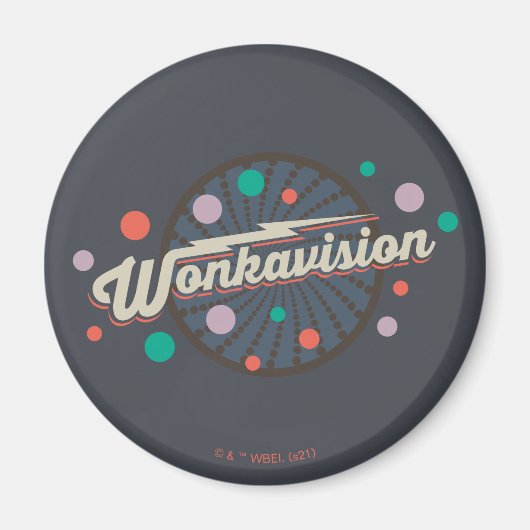 Wonkavision Logo Magneet (Voorkant)