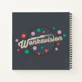 Wonkavision Logo Notitieboek (Achterkant)