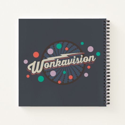 Wonkavision Logo Notitieboek (Achterkant)