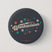 Wonkavision Logo Ronde Button 5,7 Cm (Voorkant)