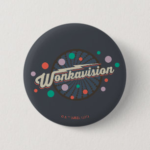 Wonkavision Logo Ronde Button 5,7 Cm