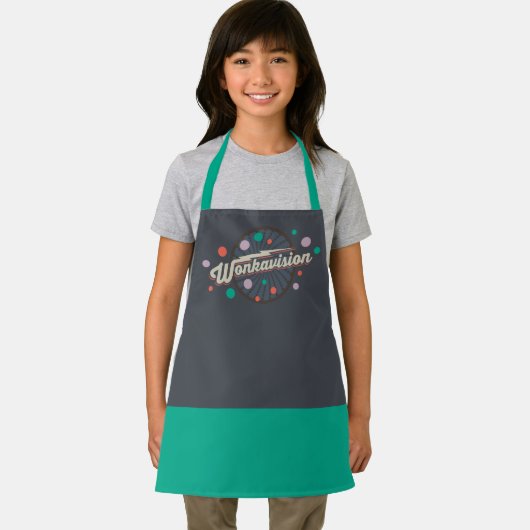 Wonkavision Logo Schort (Insitu)