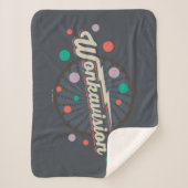 Wonkavision Logo Sherpa Deken (Voorkant)