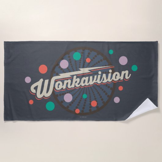 Wonkavision Logo Strandlaken (Voorkant)