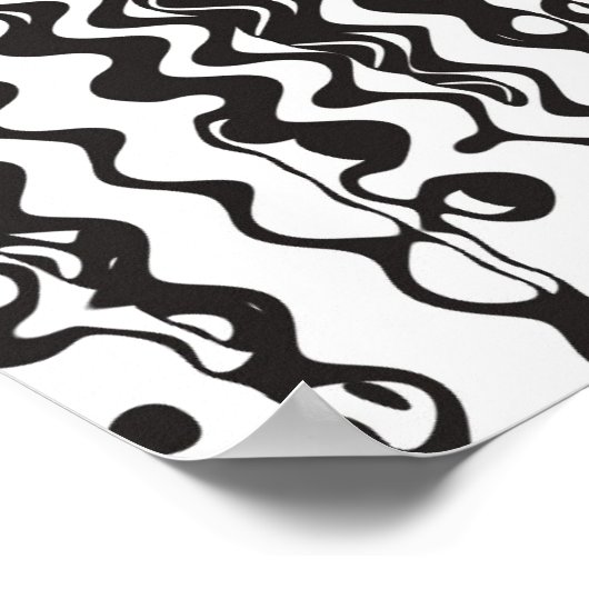 Wonky B&W Poster (Hoek)