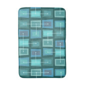 Wonky Doors Smaller Ocean Blue Badmat (Voorkant Verticaal)
