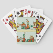 Wonky Houses Pokerkaarten (Achterkant)