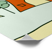 Wonky Houses Poster (Hoek)