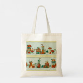 Wonky Houses Tote Bag (Achterkant)