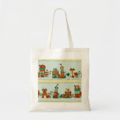 Wonky Houses Tote Bag (Voorkant)