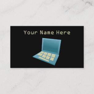 Wonky-laptop Visitekaartje