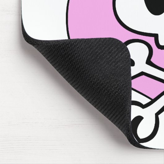 Wonky Skull Muismat (Hoek)