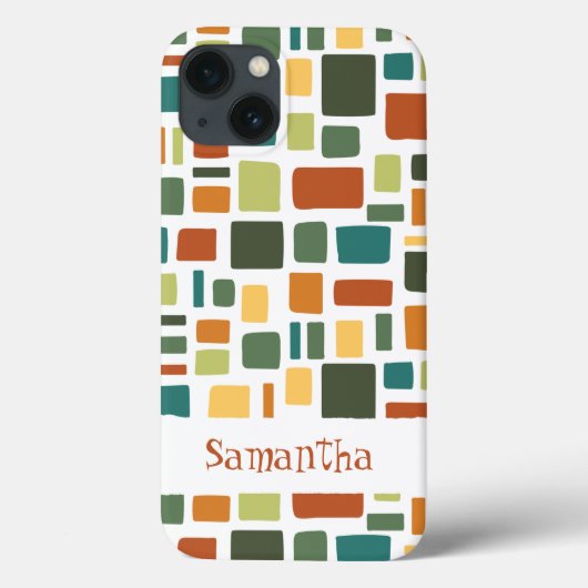 Wonky Squares & Retangs Case-Mate iPhone Case (Achterkant)