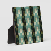 Wonky-tegels-patroon Fotoplaat (Voorkant)