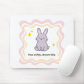 Wonky Zoo Bunny Mousepad Muismat (Met muis)