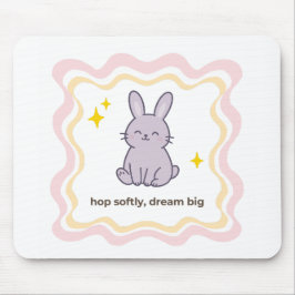 Wonky Zoo Bunny Mousepad Muismat