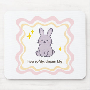 Wonky Zoo Bunny Mousepad Muismat