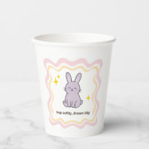 Wonky Zoo Bunny - Papieren Beker
