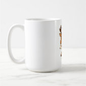 Wonky Zoo Kerstmok - Schattig Rendier Koffiemok (Links)