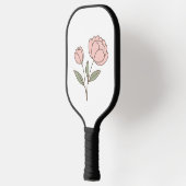 Wonky Zoo Peonies Pickleball Paddle (Links)