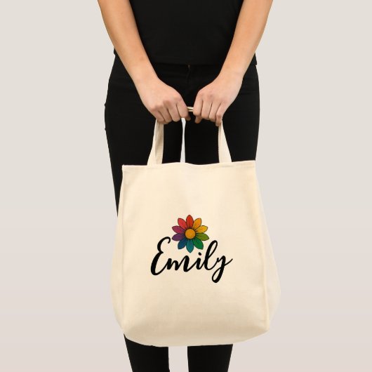 Wonky Zoo Tote Bag - Emily (Voorkant (product))