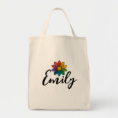Wonky Zoo Tote Bag - Emily (Voorkant)